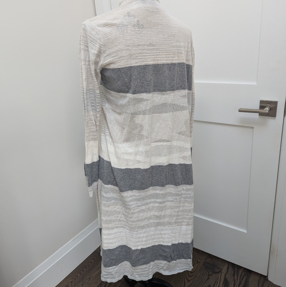 Cabi floor length semi-sheer cardigan - Picture 2 of 3